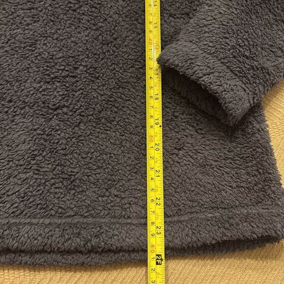 Patagonia Fleece Pullover Sweater Womens Small Blue 1/4 Zip Soft Fuzzy - Picture 7 of 9